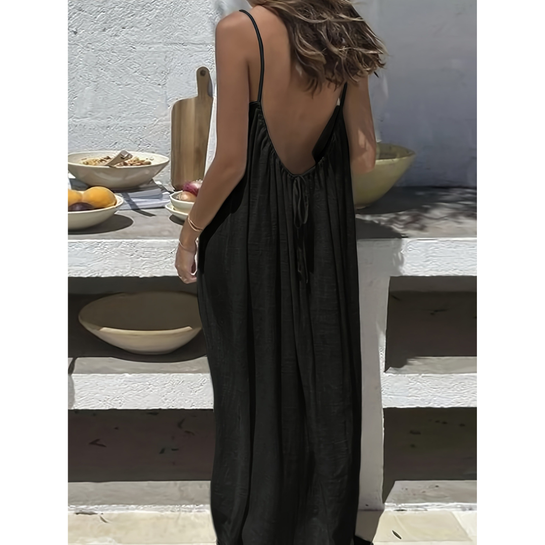 AFILA™ – Casual Backless Cami Summer Dress