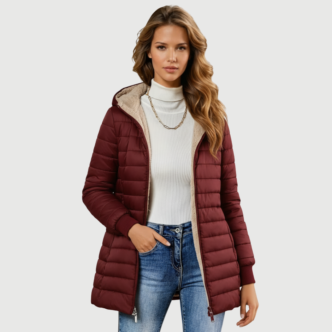 Caro | Sherpa-Lined Winter Coat