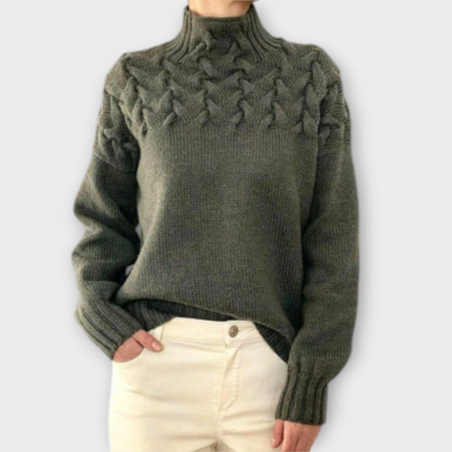 Kathrin | Warm Knitted Turtleneck