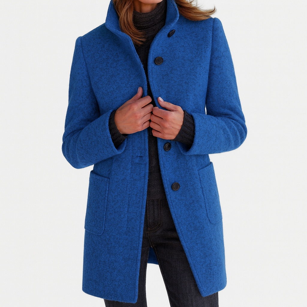 Verona | Ladies Coat with High Collar