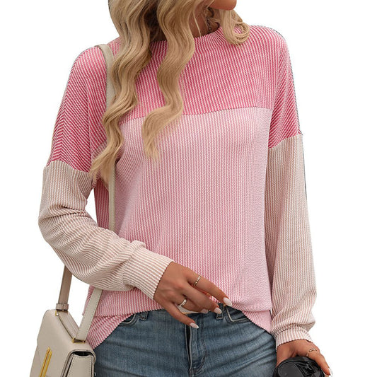 ALYSSA™ - Comfy Crewneck Long Sleeve Sweatshirt