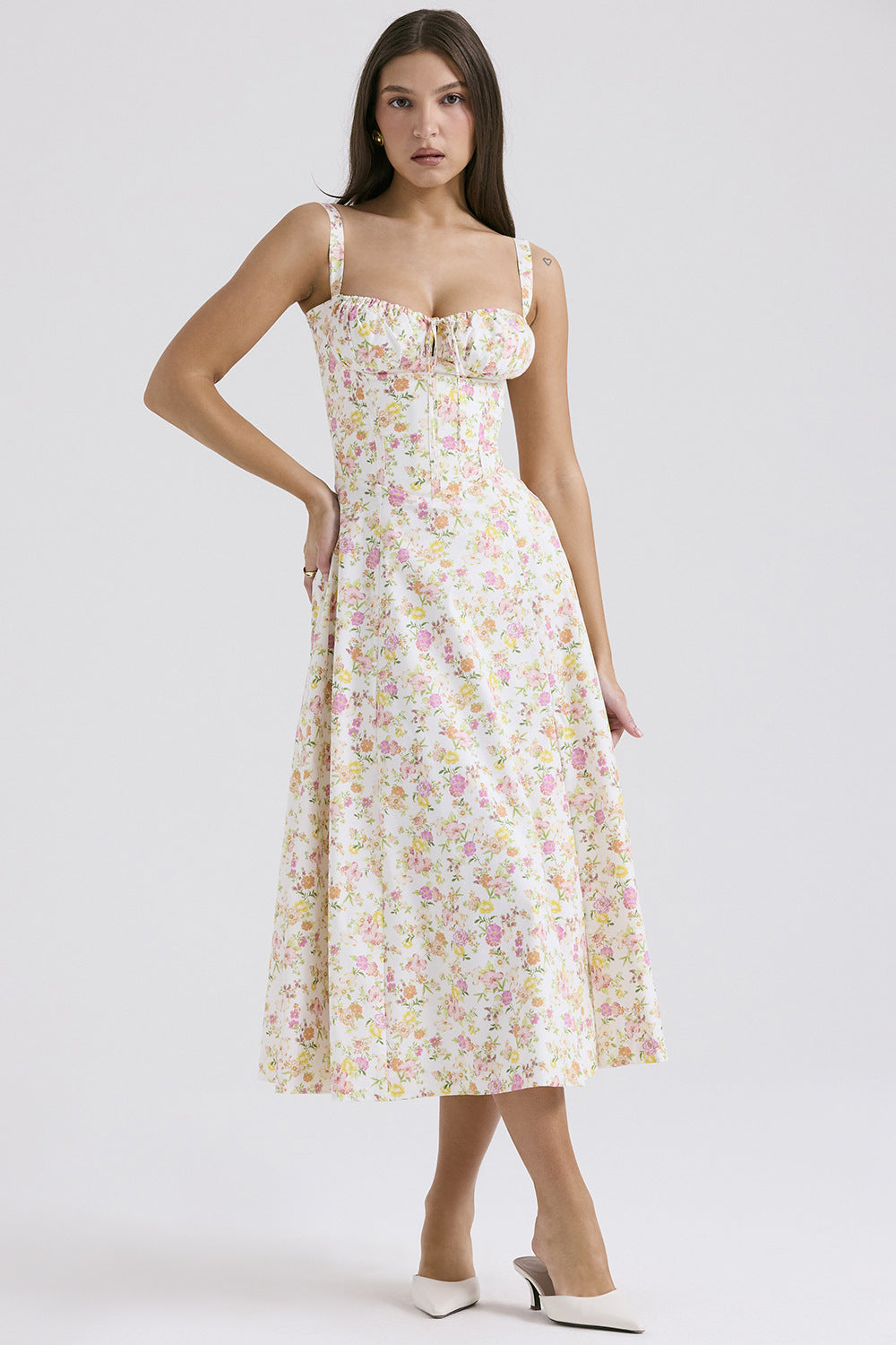 ELENA™ – Chic Corset Milkmaid Dress
