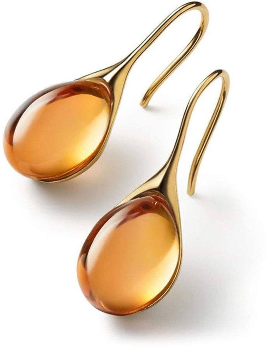 ROMY™ - Crystal Drop Earrings in Gold and Silver
